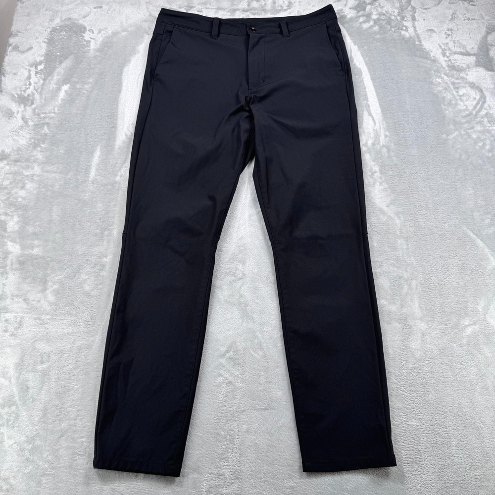 Cuts Clothing AO 5 Pocket Pants Mens 32x32 Black Slim Fit 4 Way Stretch Chino